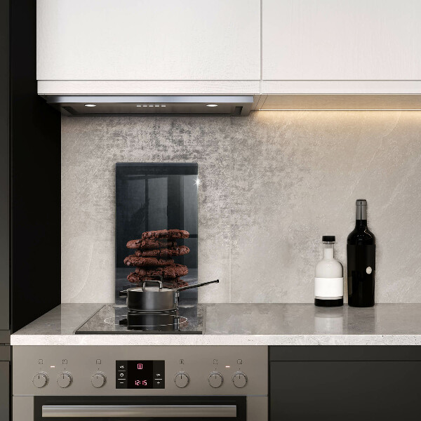 Skärbräda i glas Chokladkakor