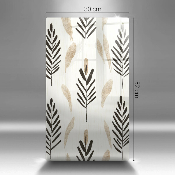 Skärbräda i glas Boho växter