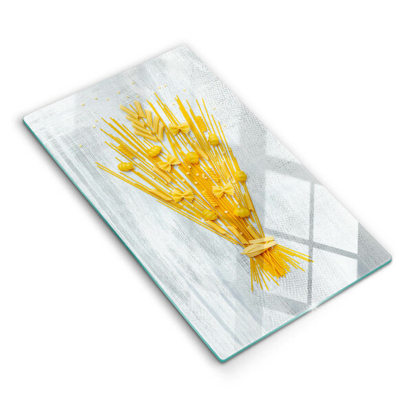 Skärbräda i glas Pasta