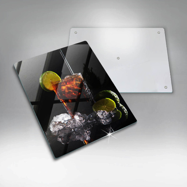 Skärbräda i glas Jordnära drink med is