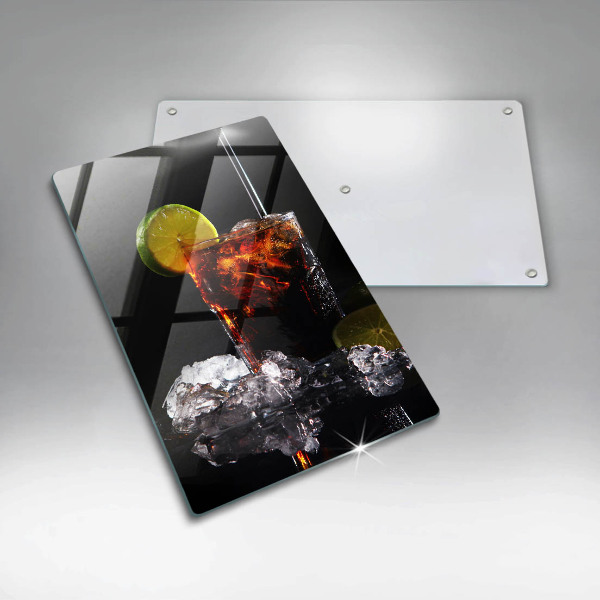 Skärbräda i glas Jordnära drink med is