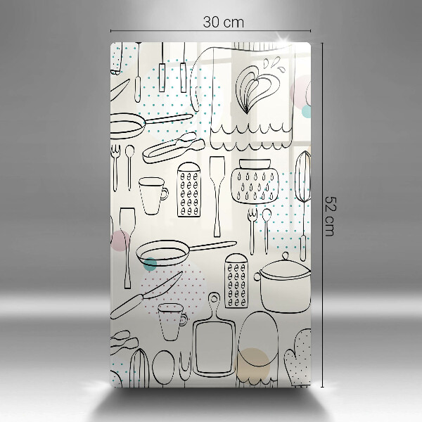 Skärbräda i glas Kökstillbehör