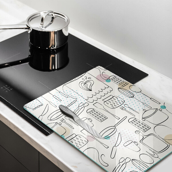 Skärbräda i glas Kökstillbehör