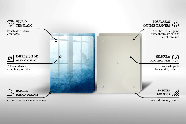 Skärbräda glas Abstrakt bakgrund