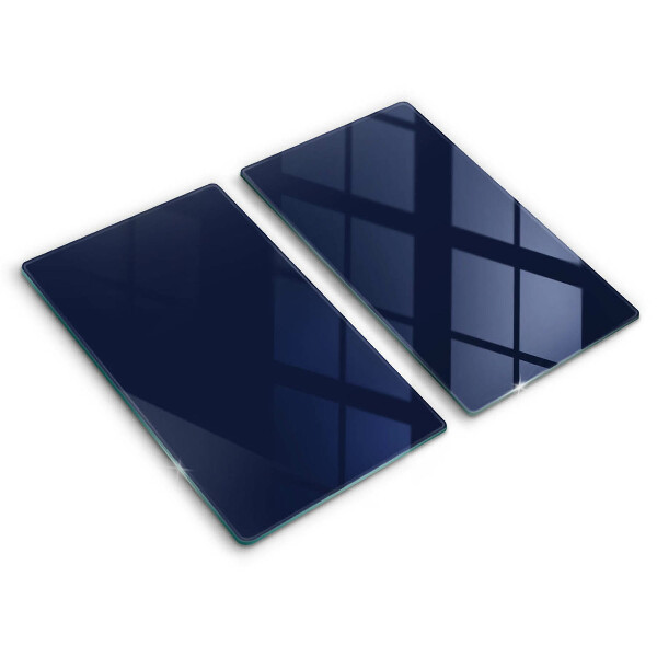 Skärbräda glas Marinblå färg