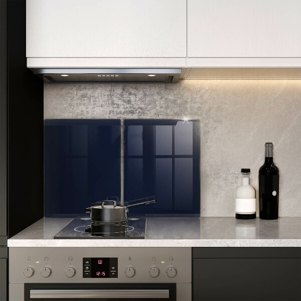 Skärbräda glas Marinblå färg