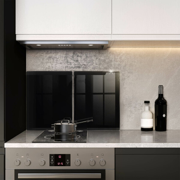 Skärbräda glas Färg svart