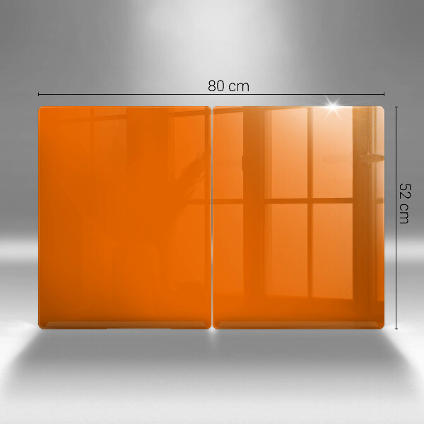 Skärbräda glas Orange färg