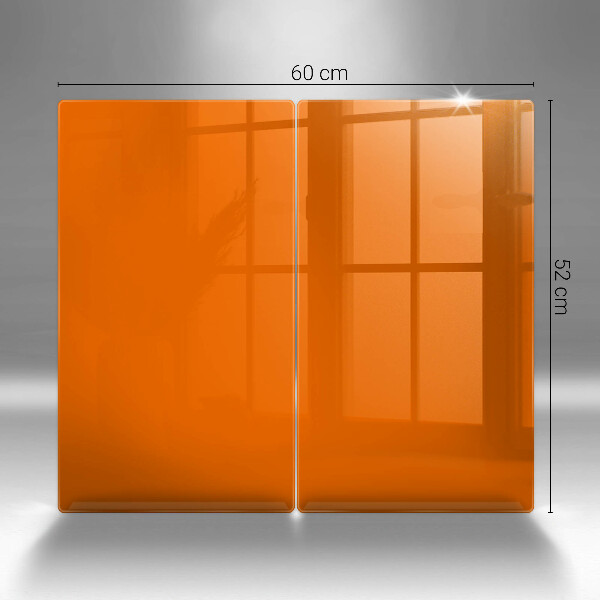 Skärbräda glas Orange färg