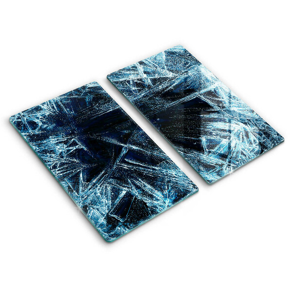 Skärbräda glas Skarp isstruktur