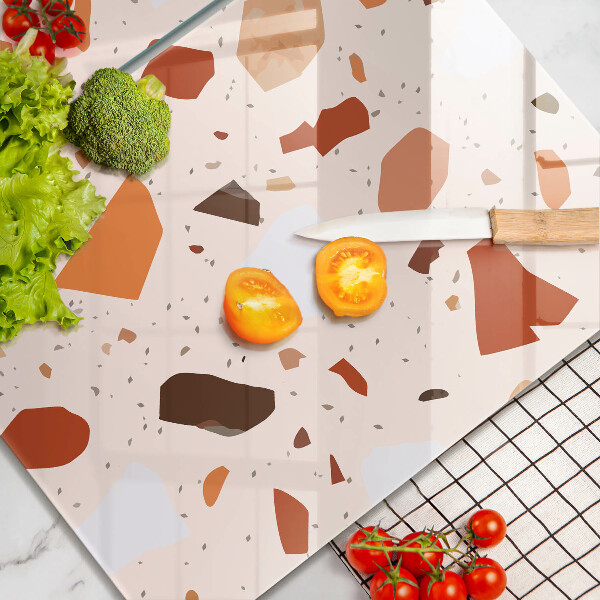 Skärbräda glas Dekorativt stengods