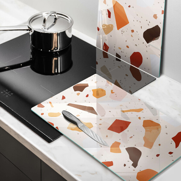 Skärbräda glas Dekorativt stengods