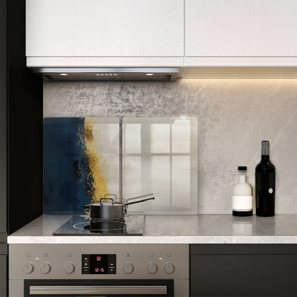 Skärbräda glas Abstraktion guld