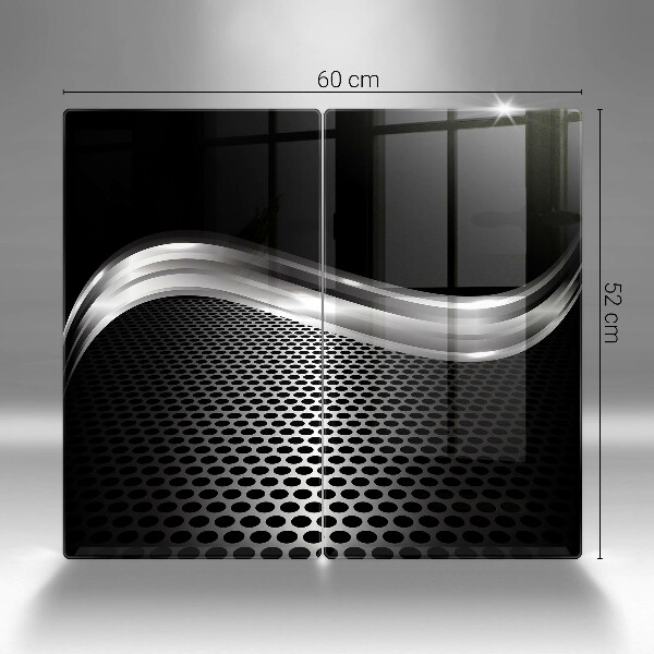 Skärbräda glas Metallstruktur