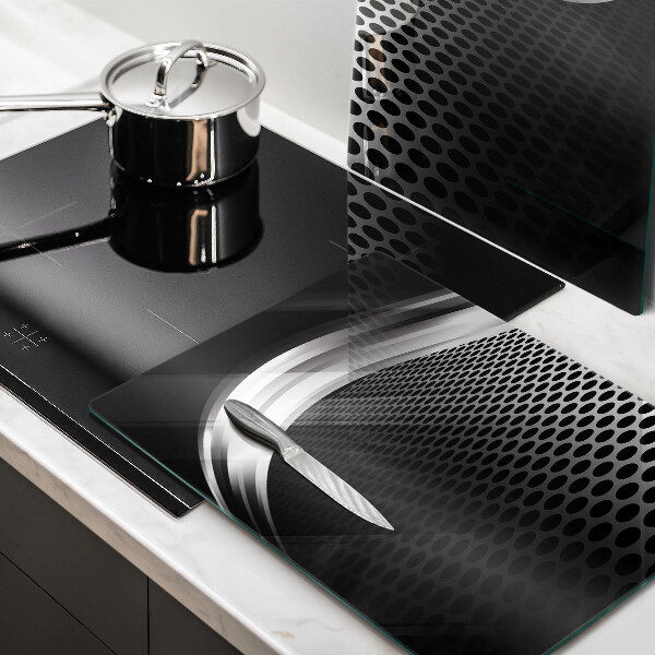 Skärbräda glas Metallstruktur