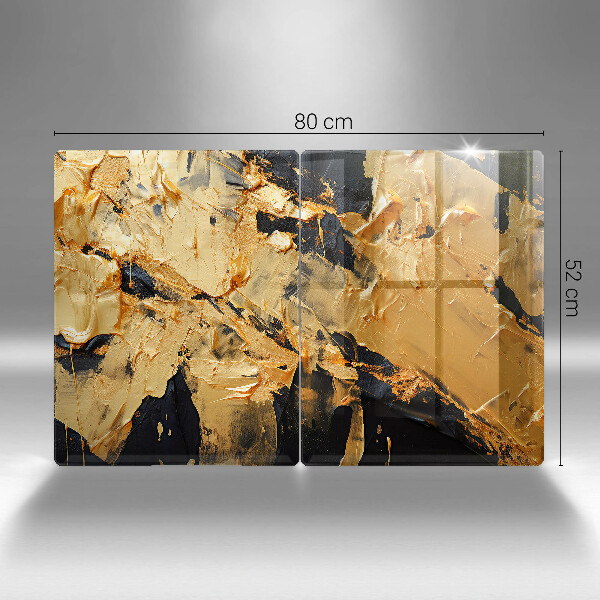 Skärbräda glas Elegant färgstruktur