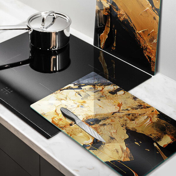 Skärbräda glas Elegant färgstruktur