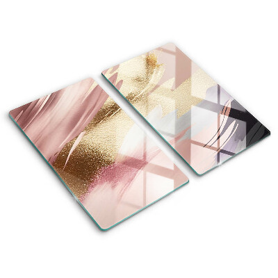 Skärbräda glas Pastellfläckar