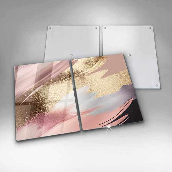 Skärbräda glas Pastellfläckar