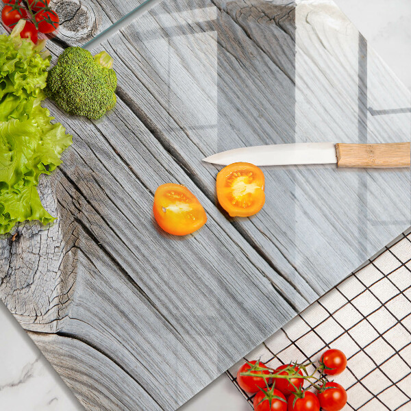 Skärbräda glas Lätt trästruktur