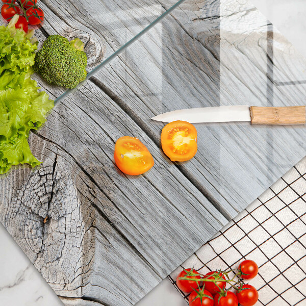 Skärbräda glas Lätt trästruktur