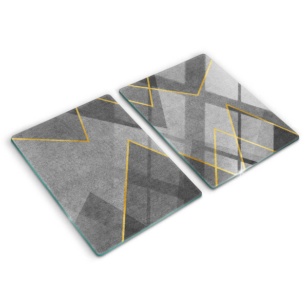 Skärbräda glas Skarpa former