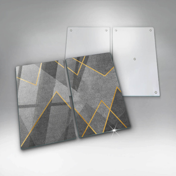 Skärbräda glas Skarpa former