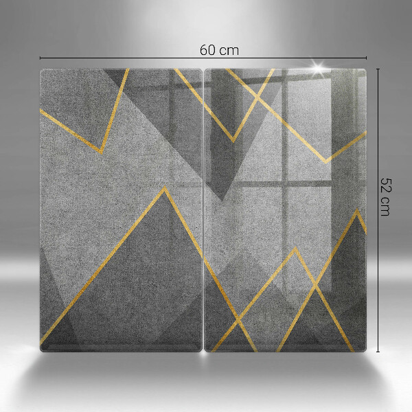 Skärbräda glas Skarpa former