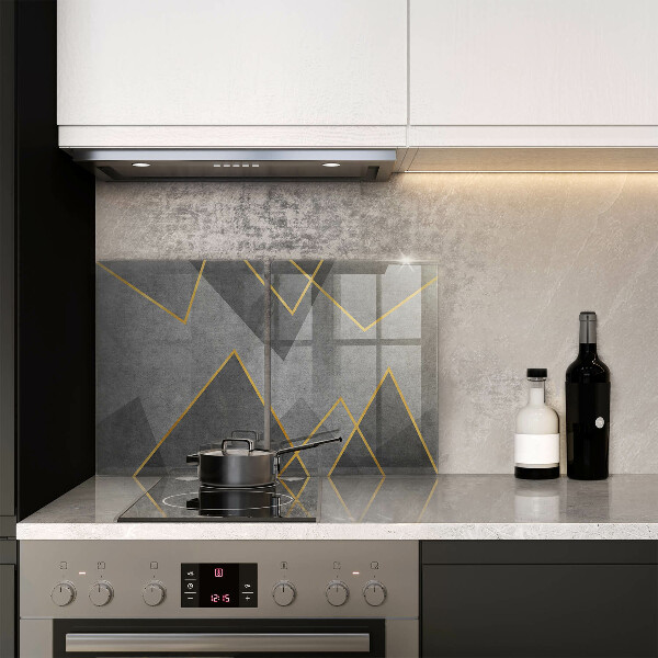 Skärbräda glas Skarpa former