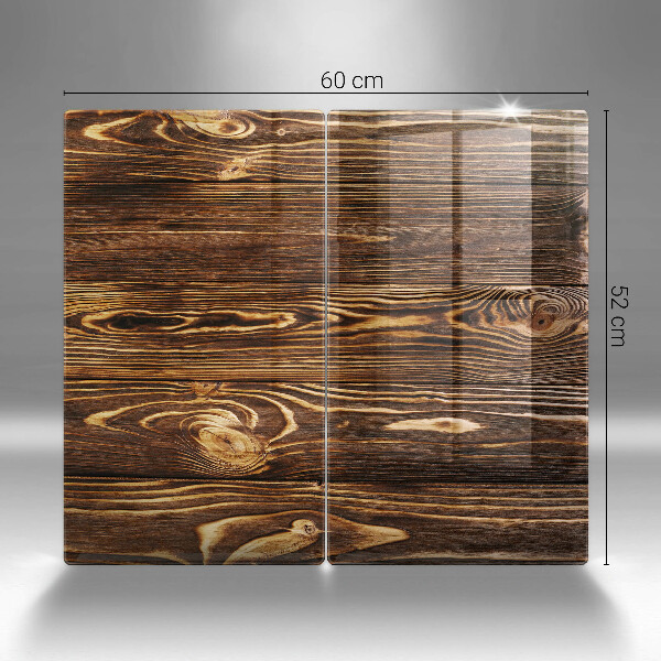 Skärbräda glas Trästruktur