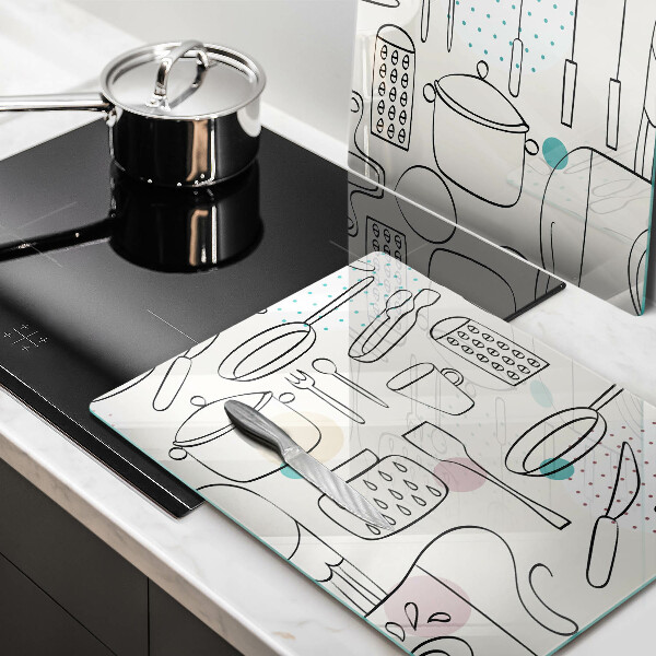 Skärbräda glas Kökstillbehör