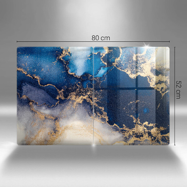 Skärbräda glas Marmor abstraktion