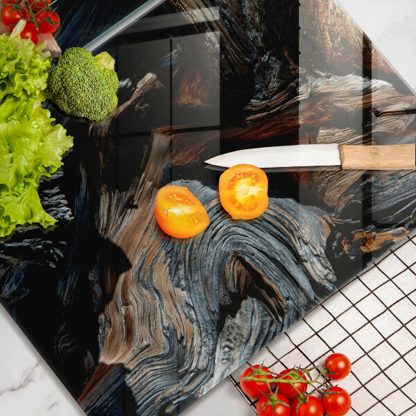 Skärbräda glas Abstrakt mönster