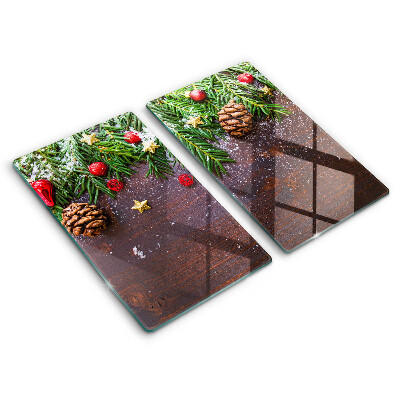 Skärbräda glas Juldekoration