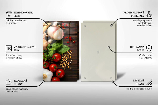 Skärbräda glas Grönsaker på bordet