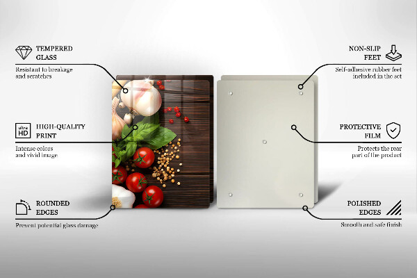 Skärbräda glas Grönsaker på bordet