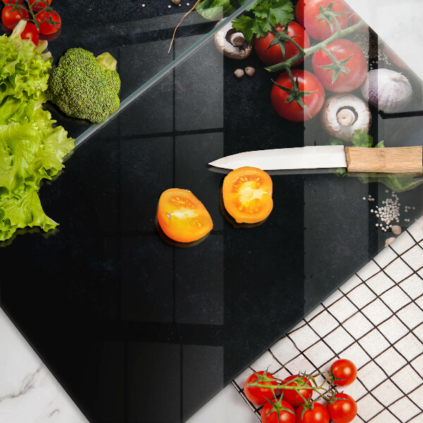 Skärbräda glas Färgglada grönsaker