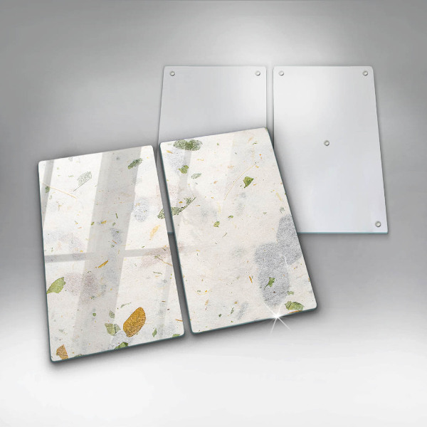 Skärbräda glas Fallande löv