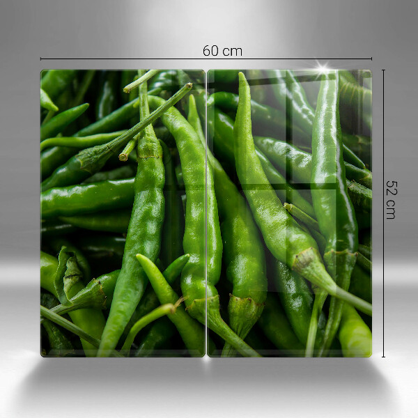 Skärbräda glas Ärtskidor