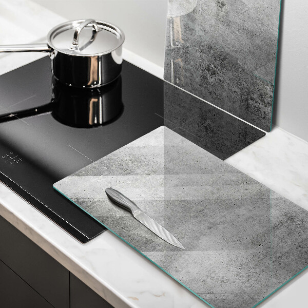 Skärbräda glas Betongstruktur