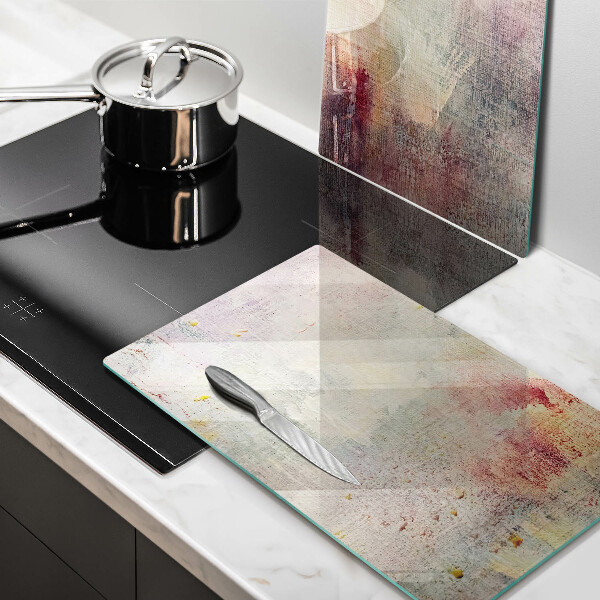 Skärbräda glas Måla textur bakgrund