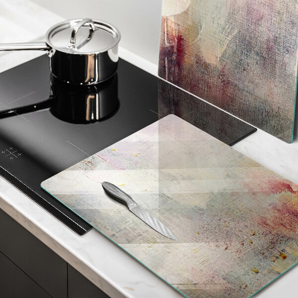 Skärbräda glas Måla textur bakgrund