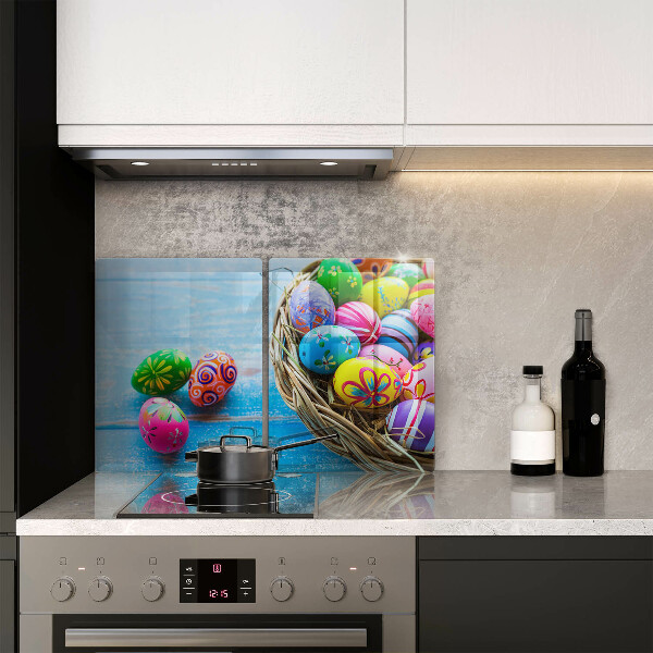 Skärbräda glas påskägg