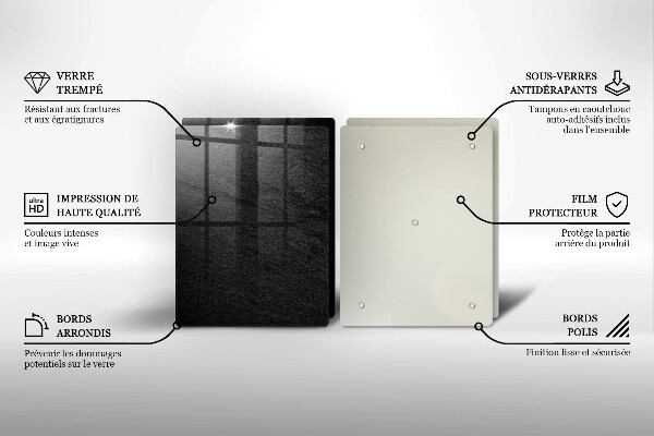 Skärbräda glas rock textur