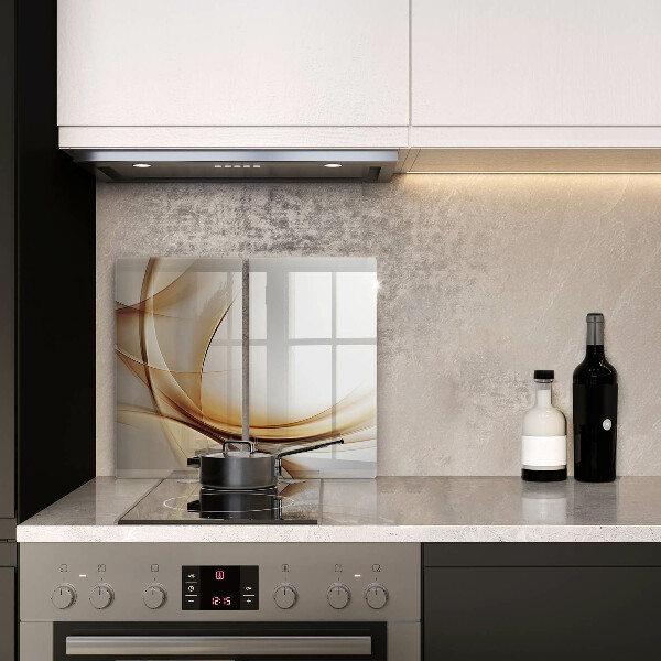 Skärbräda glas Abstraktionsformer