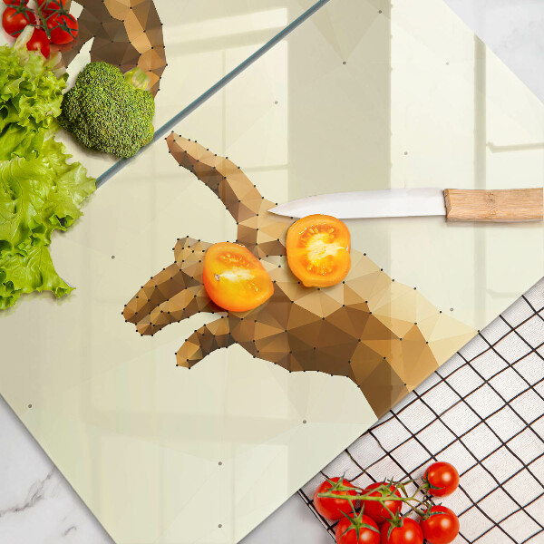 Skärbräda glas Skapandet av Adams händer