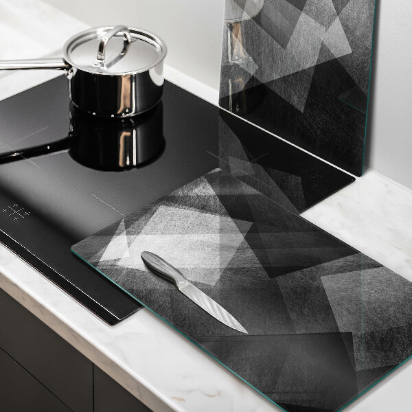 Skärbräda glas Geometrisk abstraktion