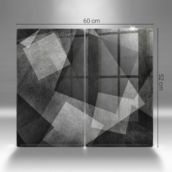 Skärbräda glas Geometrisk abstraktion