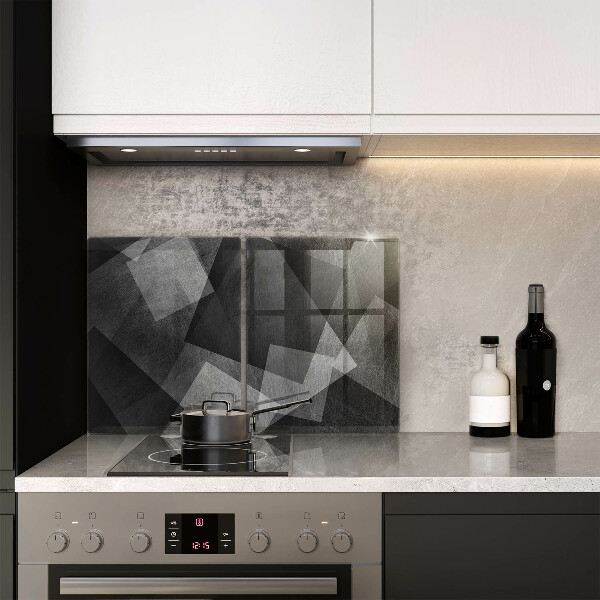 Skärbräda glas Geometrisk abstraktion