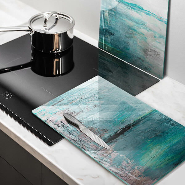 Skärbräda glas Bakgrund abstrakt färg